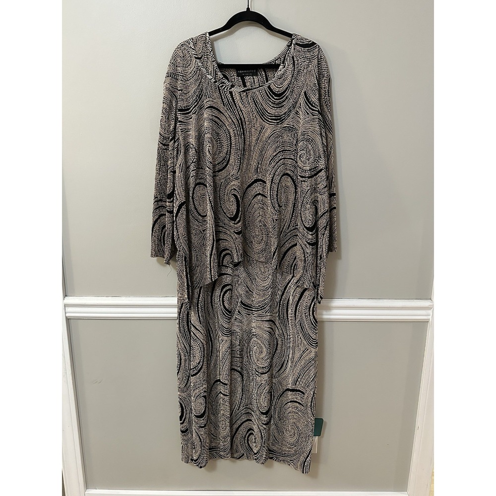 Vintage Connected‎ Woman Apparel Dress Blouse Suit 29 Pit To Pit